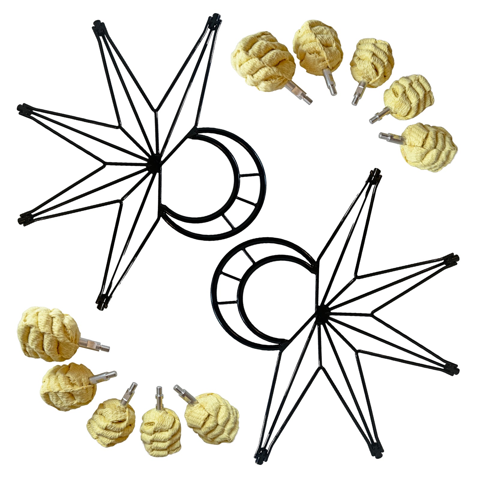 Crescent Lotus V3 Fire Fans