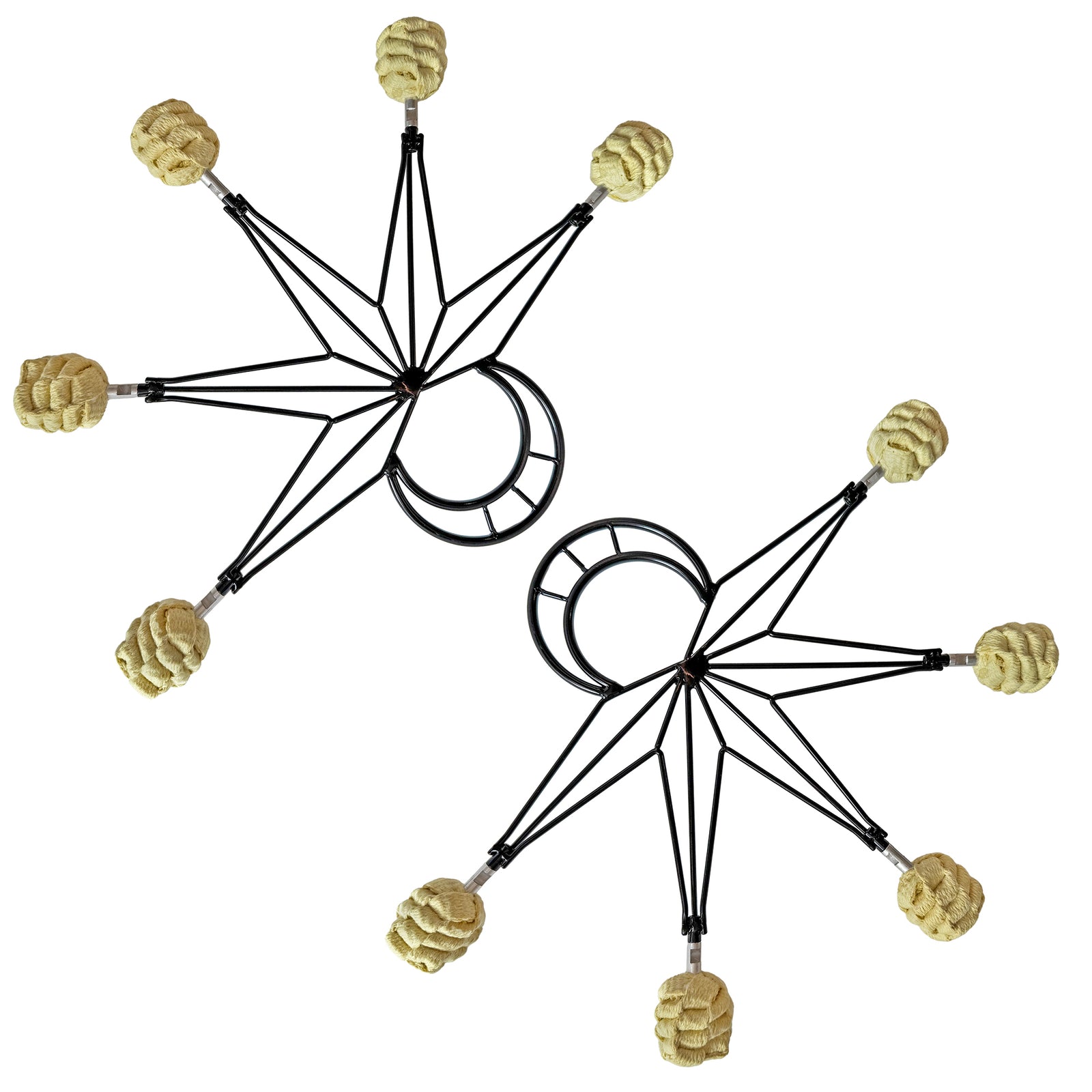 Crescent Lotus V3 Fire Fans