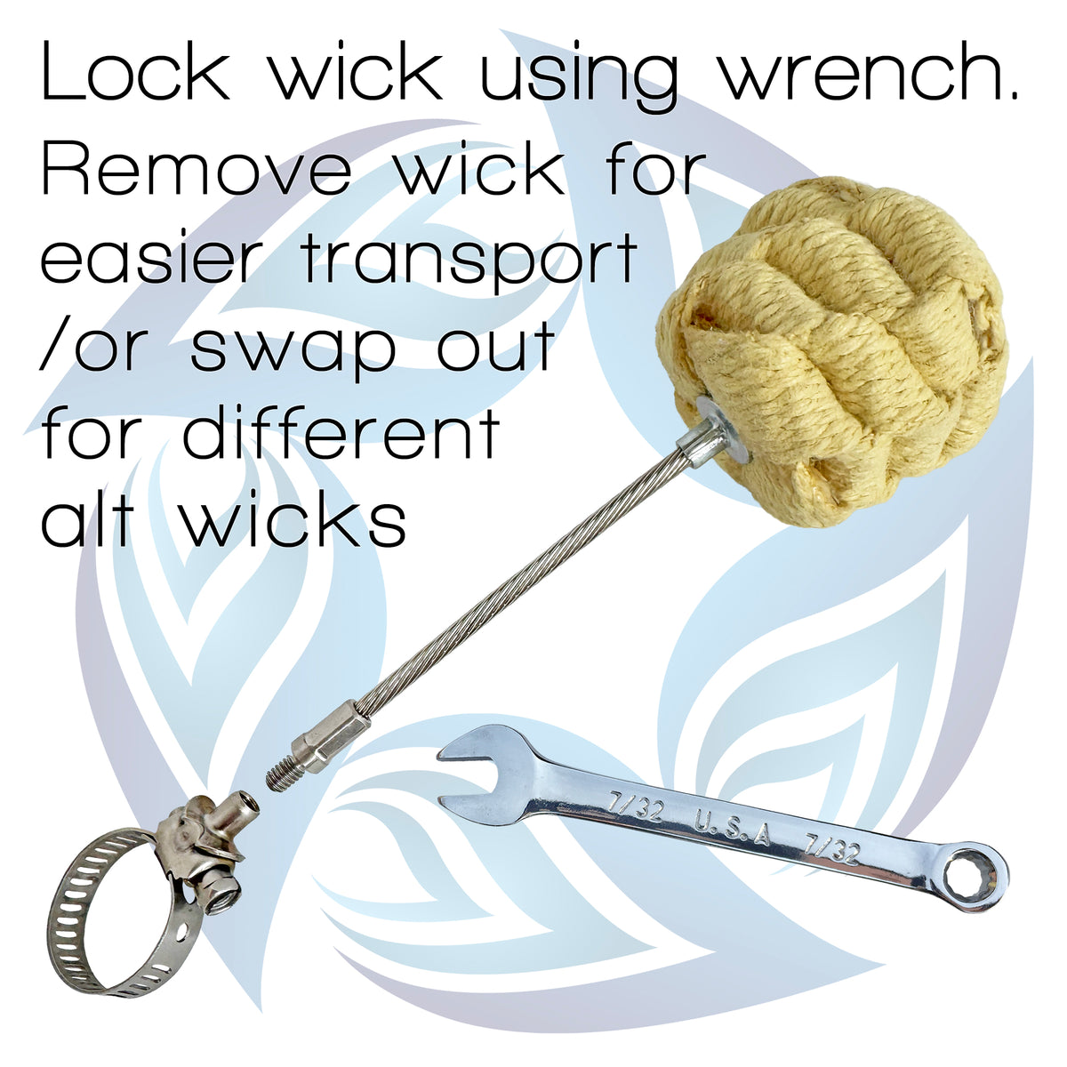 The Quick Wick Fire Hoop Wick