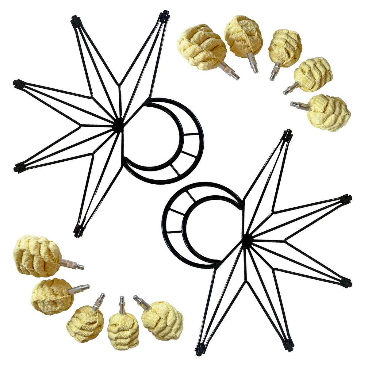 Crescent Lotus V3 Fire Fans