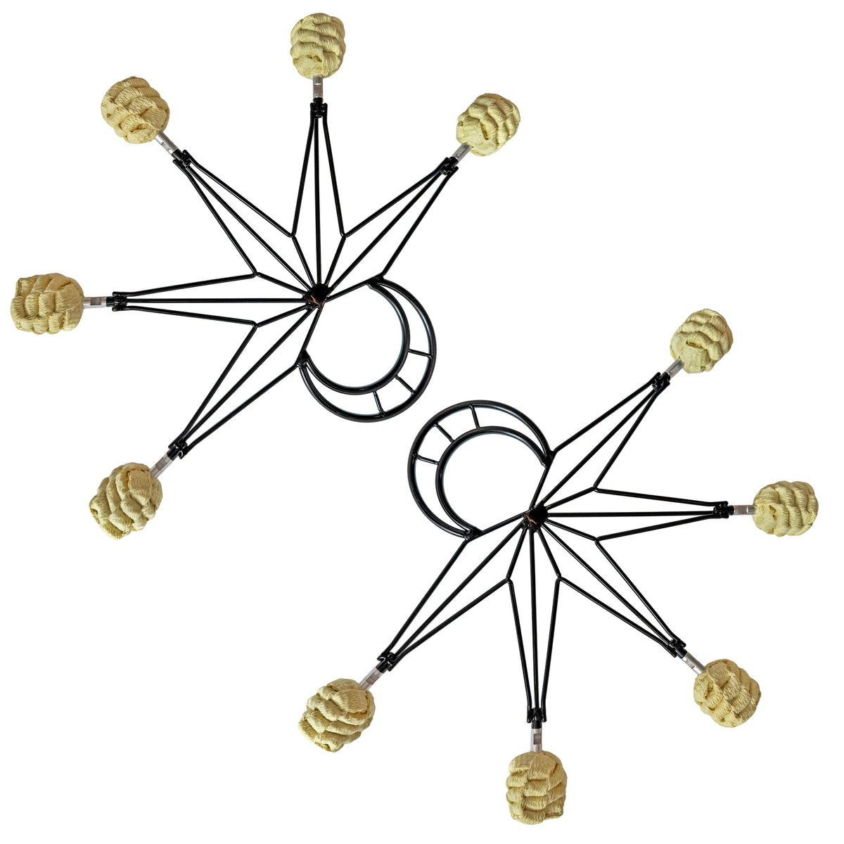 Crescent Lotus V3 Fire Fans