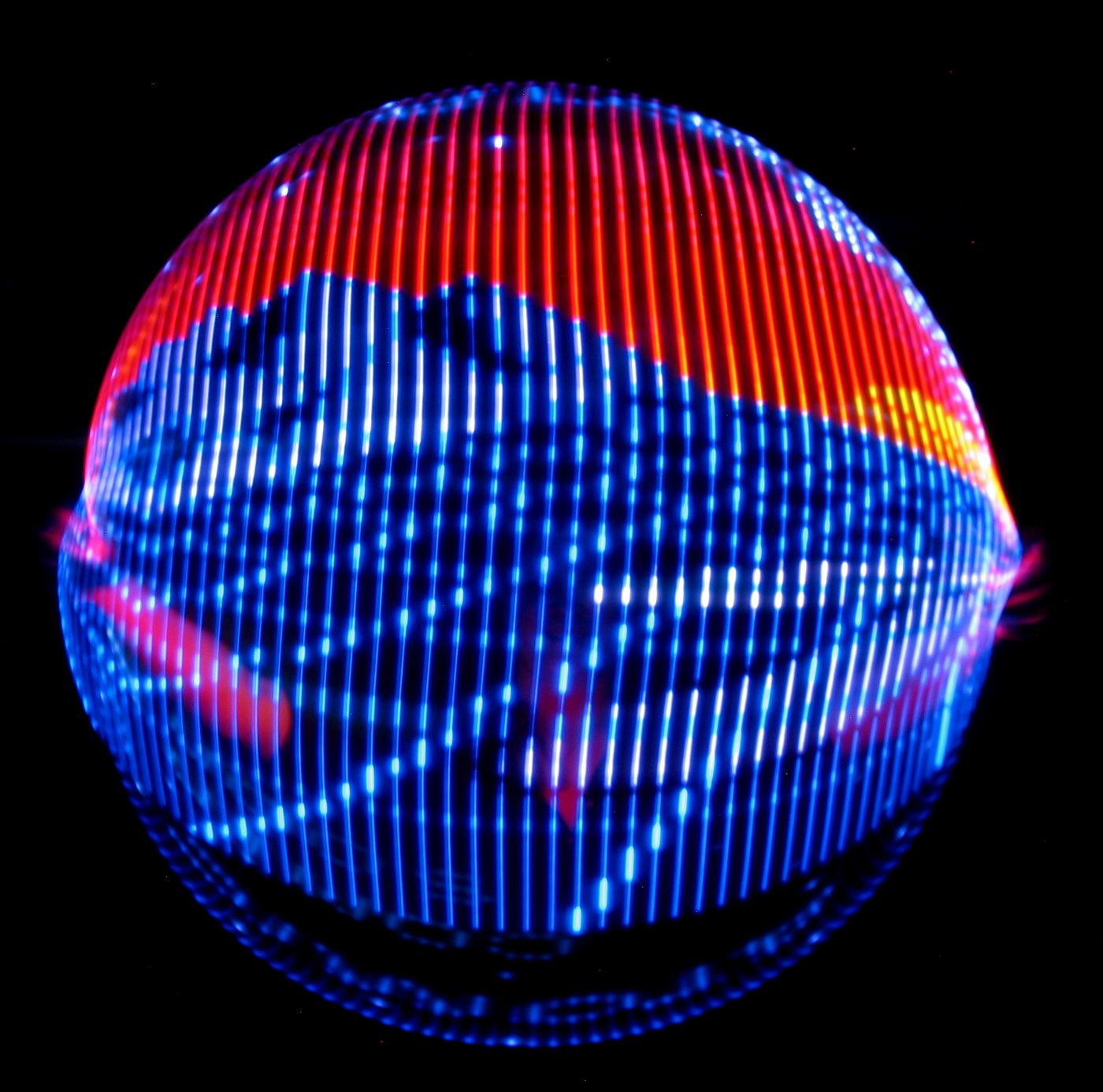 Atomic V-AF LED Hoop by Astral Hoops