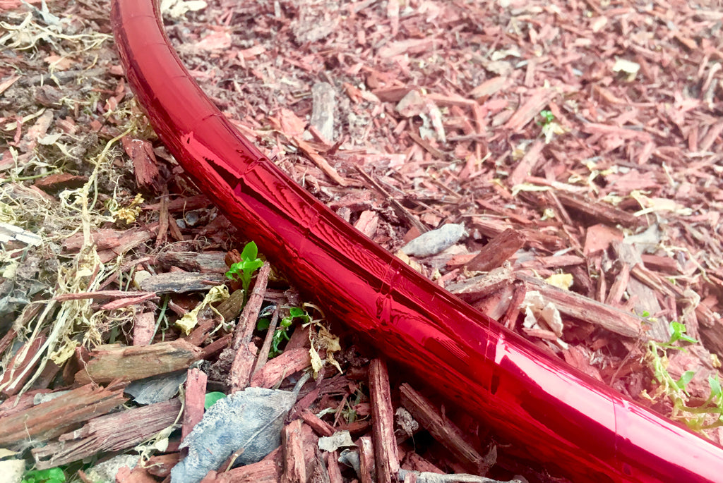 Metallic Mirror Taped Hoop