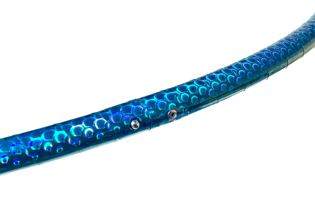 Peacock Taped Hoop