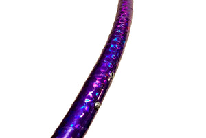 Peacock Taped Hoop