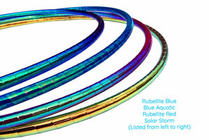 Reflective Taped Color Shifting Performance Fire Hula Hoop