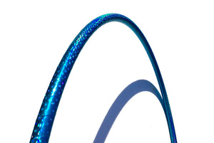 Peacock Taped Hoop