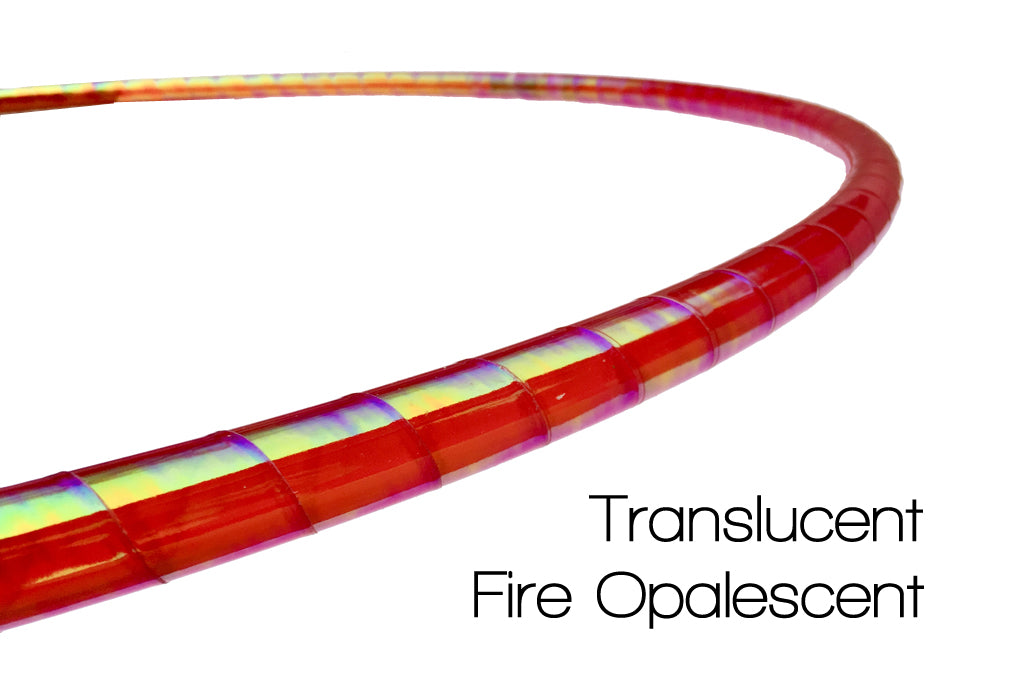 Opalescent Taped Hoop