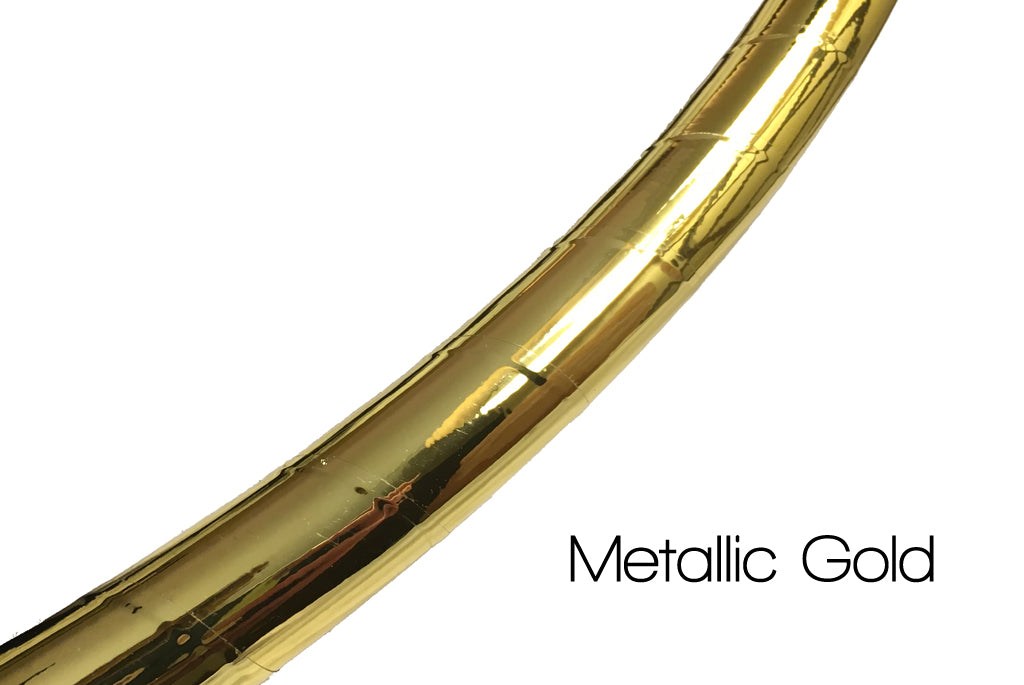 Metallic Mirror Taped Hoop