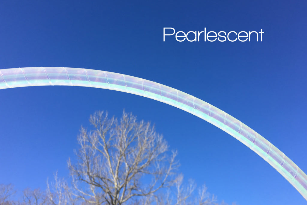 Opalescent Taped Hoop