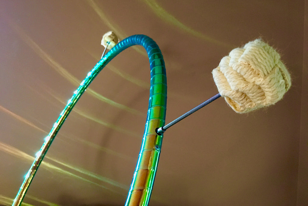 Reflective Fire Hoop