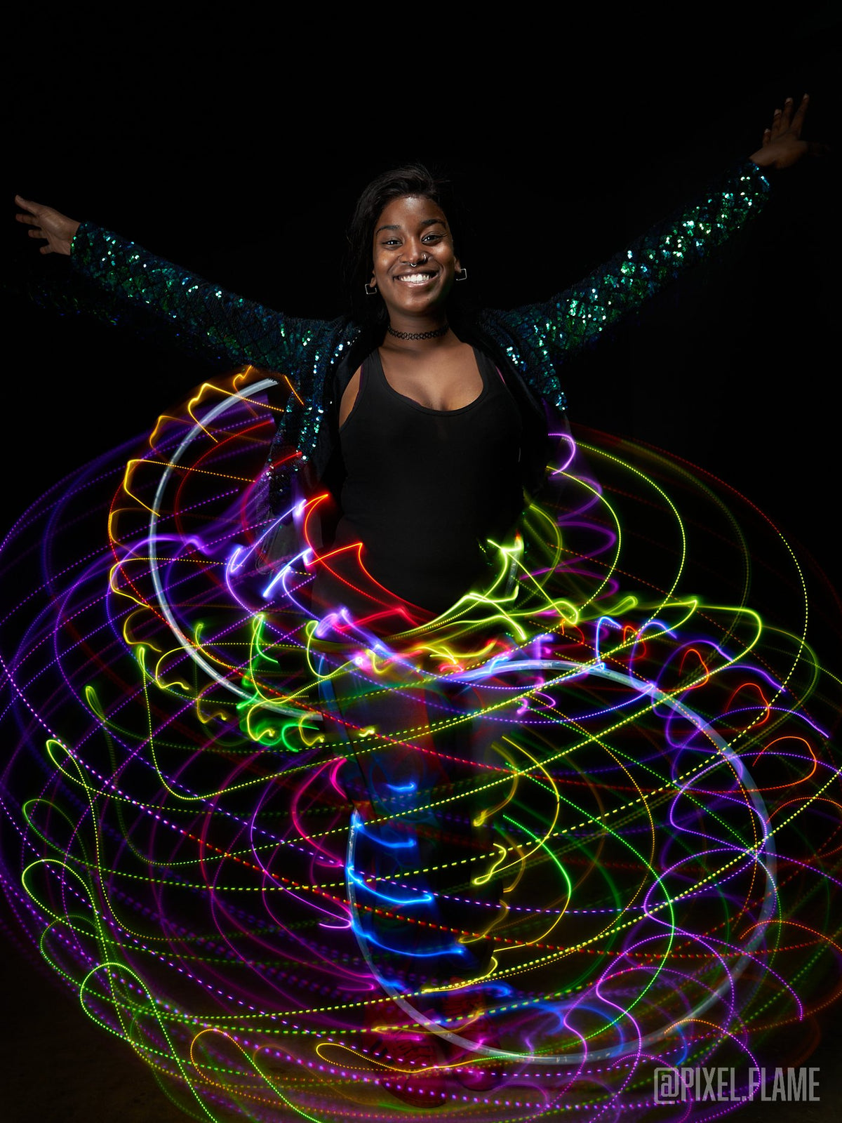Starlight LED Hoop by Astral Hoops
