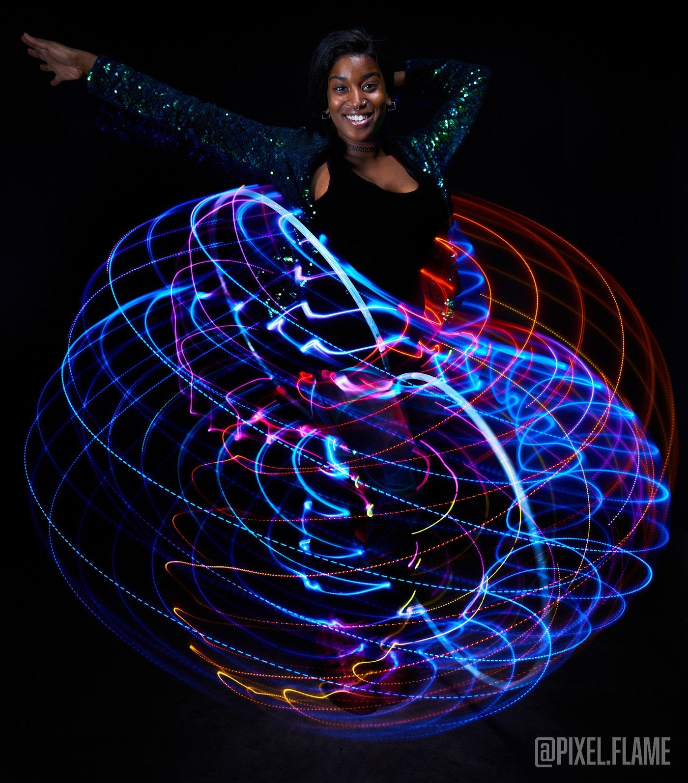 Starlight LED Hoop by Astral Hoops