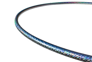 Peacock Taped Hoop