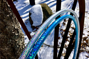 Peacock Taped Hoop