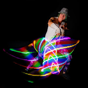 The Astral Advanced Feature (AF) LED Leviwand by Astral Hoops is the cutting edge of smart wand technology. Made in Colorado and backed by a lifetime warranty. 