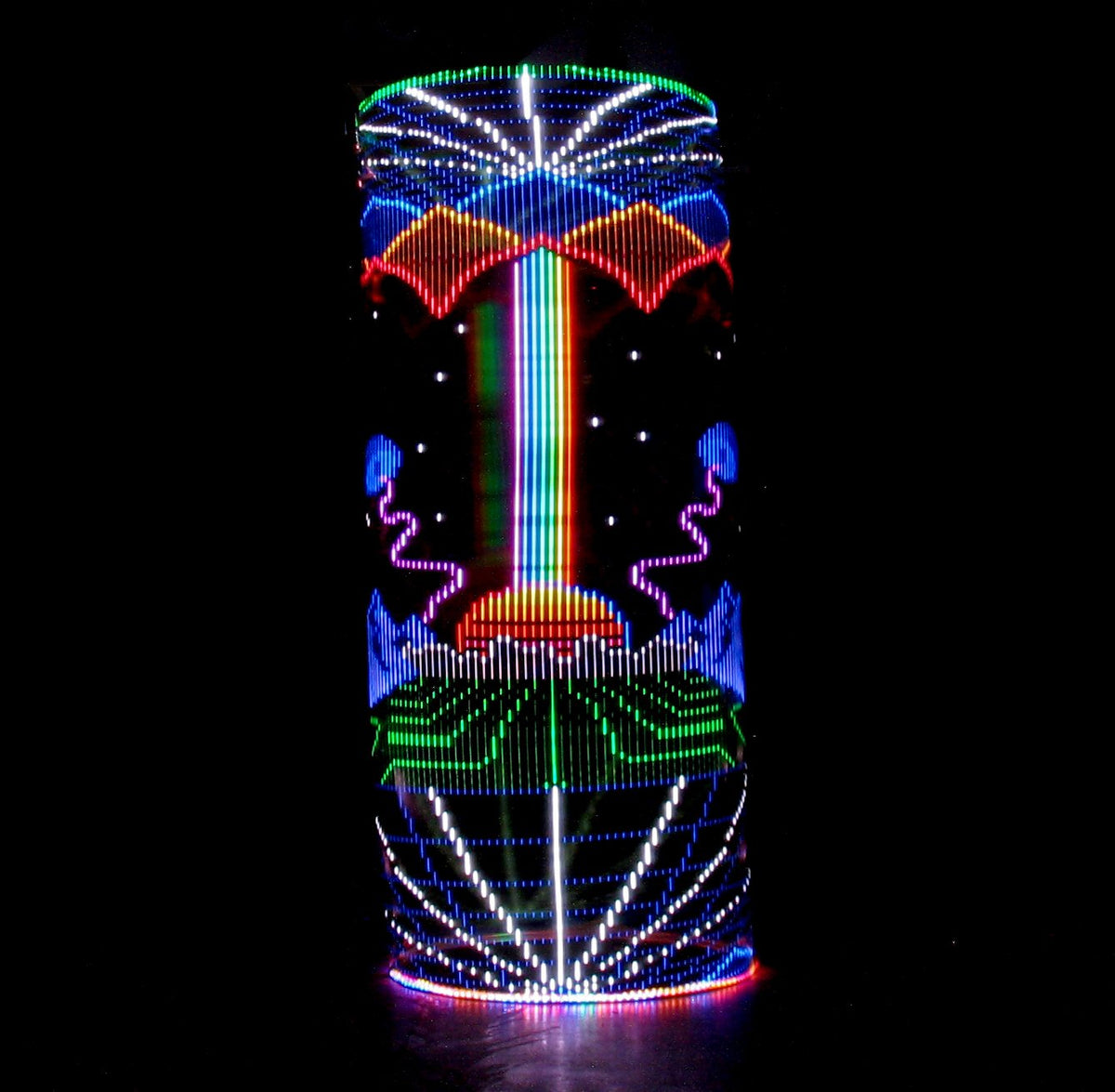 Atomic V-AF LED Hoop by Astral Hoops