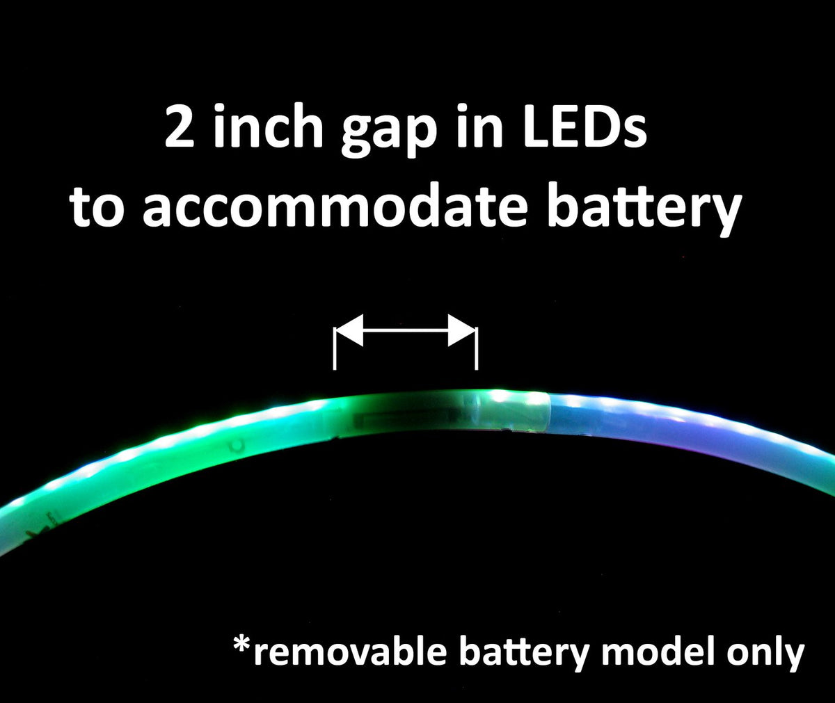 Atomic V LED Hoop by Astral Hoops