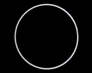 Atomic V LED Hoop by Astral Hoops